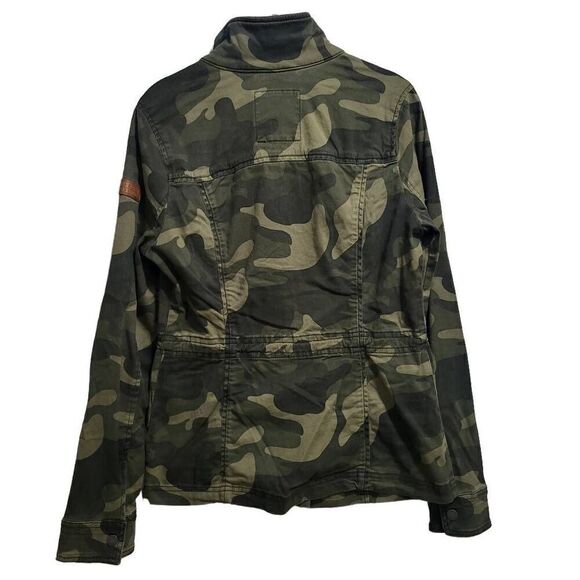Hollister Camo Military Jacket‎  sz med - Picture 2 of 5